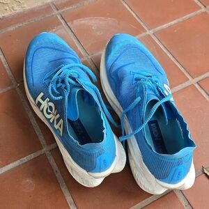 HOKA Mach X2 Electric Cobalt Size 12 239 Miles